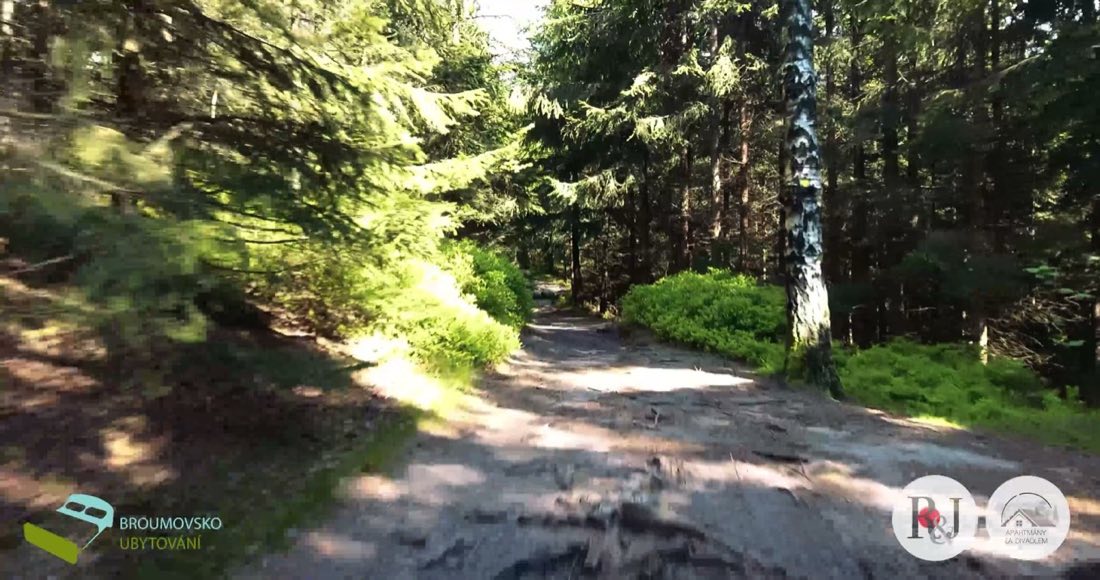 Cyklotrasy Bike resortu Broumovsko