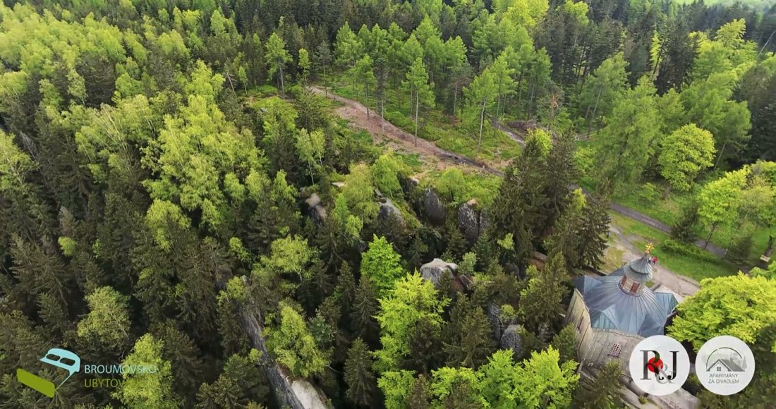 Příroda Broumovska — skalní město
