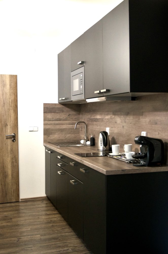 Apartmány za divadlem — interiér
