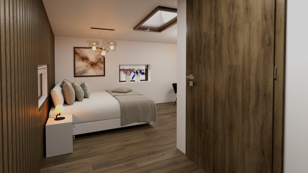 Apartmány za divadlem — interiér