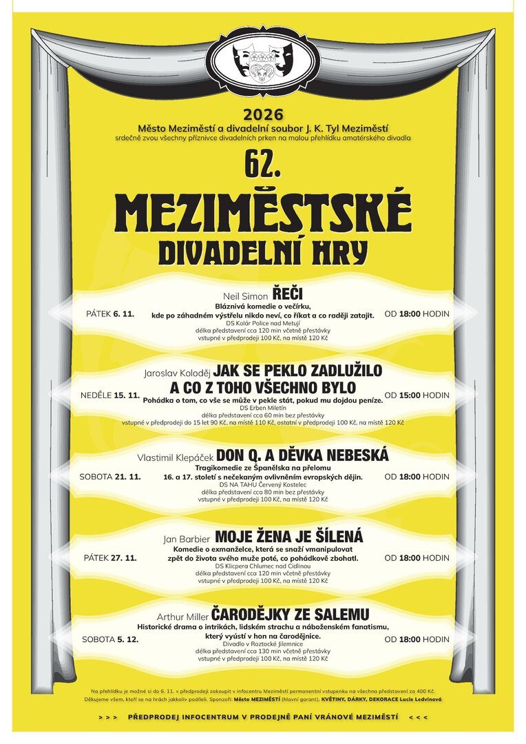 62. Meziměstské divadelní hry: Řeči
