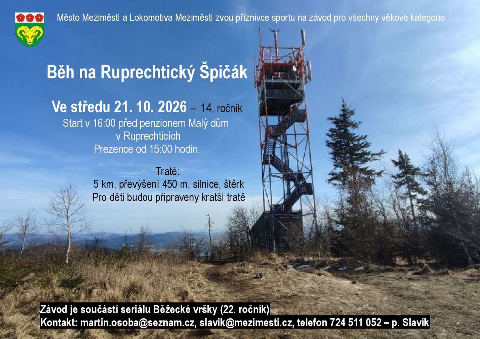 Běh na Ruprechtický Špičák
