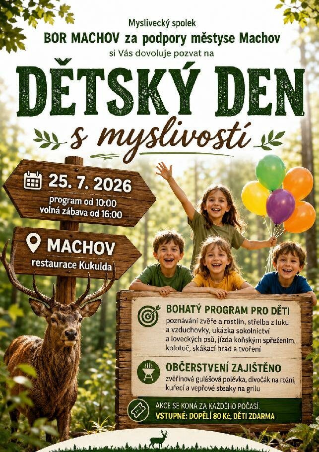 Dětský den s myslivostí