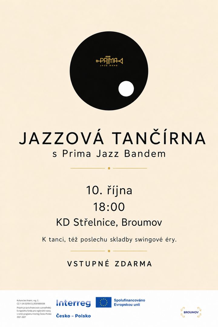 Jazzová tančírna s Prima Jazz Bandem