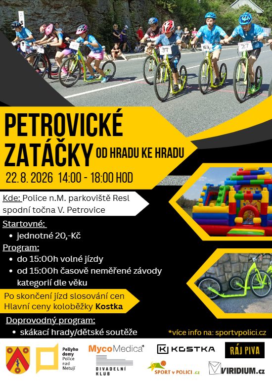Petrovické zatáčky: od hradu ke hradu