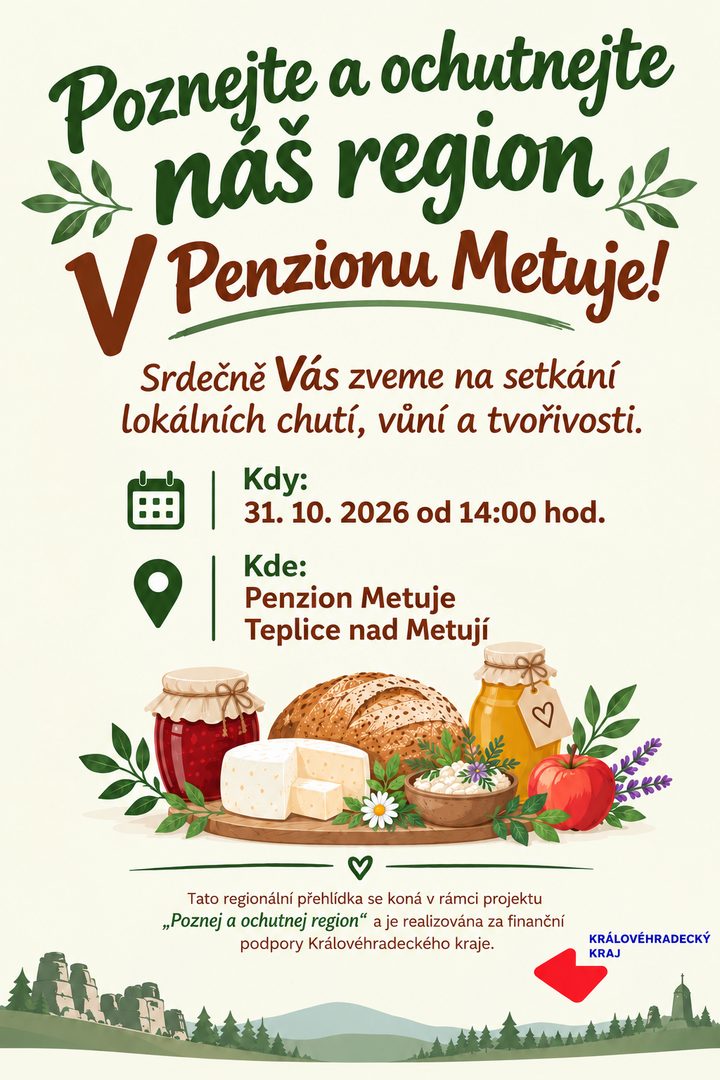 Poznejte a ochutnejte náš region