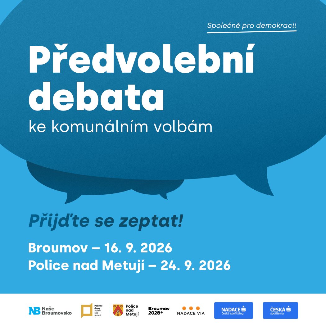 Předvolební debaty na Broumovsku